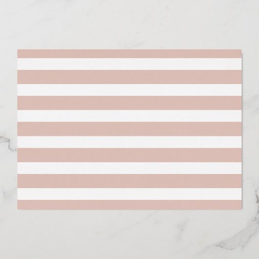 Home - We hebben roze Waterverf deur verplaatst Folie Uitnodiging (Achterkant)