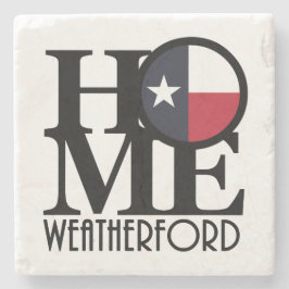 HOME Weatherford Texas Stenen Onderzetter