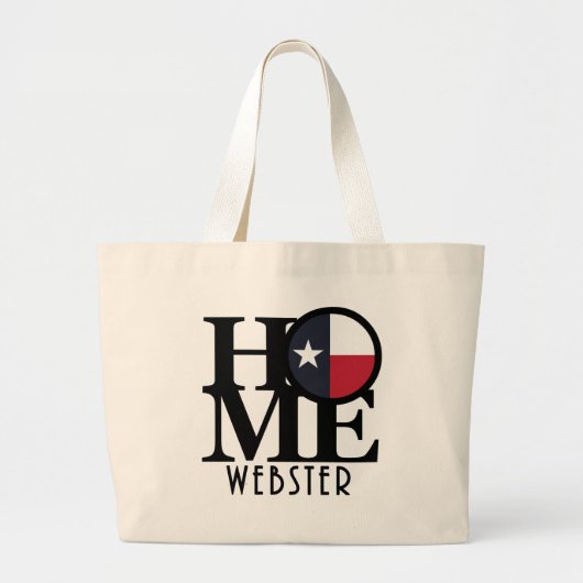 HOME Webster Texas Grote Tote Bag (Voorkant)