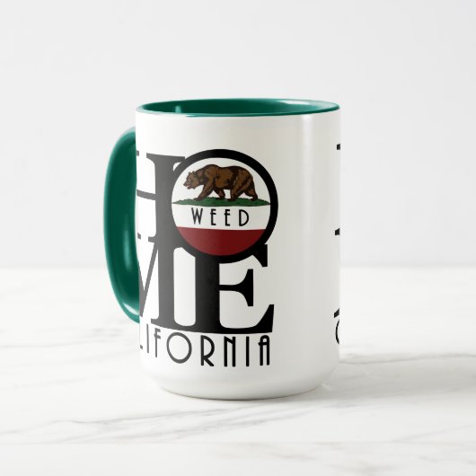 HOME Weed California 15oz Mok (Voorkant links)