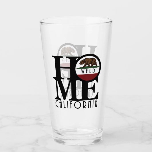 HOME Weed California Glas (Voorkant)