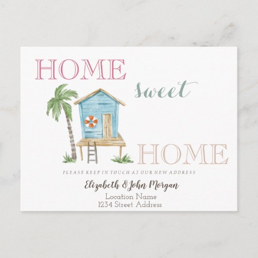 Home-weet-startpunt, winkelhuis aankondigingskaart (Voorkant)