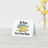 Home Weg van huis Nota Kaart (Gele Bloem)