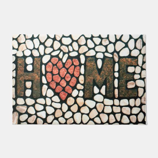 Home Welkomstdeurmat, mooie binnenmat Deurmat (Voorkant)