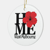 HOME West Melbourne Keramisch Ornament (Links)