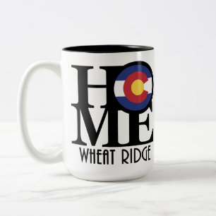 HOME Wheat Ridge Colorado 15oz Tweekleurige Koffiemok