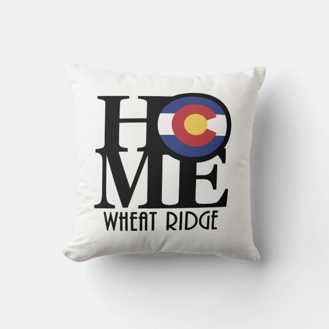 HOME Wheat Ridge Colorado Kussen (Voorkant)