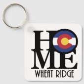 HOME Wheat Ridge Colorado Sleutelhanger (Voorkant)