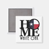 HOME White Oak Texas Magneet (Voorkant / Achterkant)