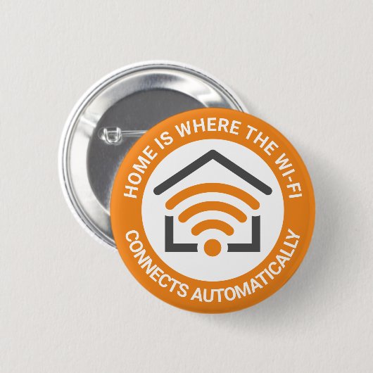 Home Wi-Fi Ronde Button 5,7 Cm (Voorkant /achterkant)