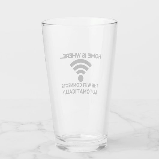 Home WiFi Glas (Achterkant)