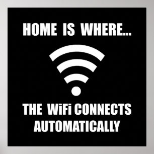 Home WiFi Poster