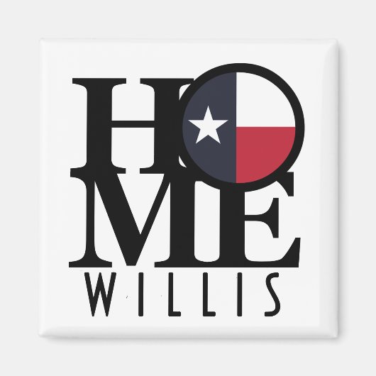 HOME Willis Texas Magneet (Voorkant)