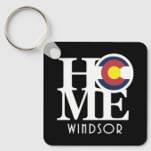 HOME Windsor Colorado Sleutelhanger (Voorkant)