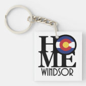 HOME Windsor Colorado Sleutelhanger (Voorkant)