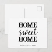 Home - Winkelvoorraad - Promotie voor homepage Briefkaart (Voorkant / Achterkant)