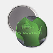 Home Wisconsin Magneet (Voorkant / Achterkant)