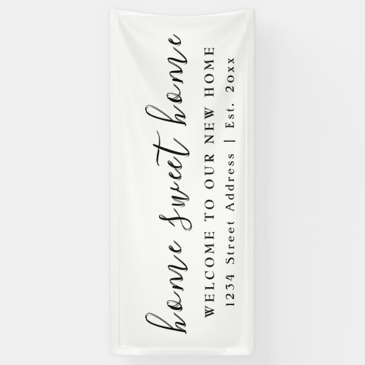 Home | wit | Houseopwarming Spandoek (Verticaal)