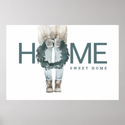 Home | Wreath Poster (Voorkant)