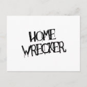 HOME WRECKER BRIEFKAART (Voorkant)