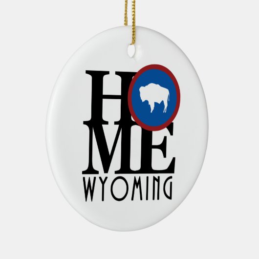 HOME Wyoming Keramisch Ornament (Rechts)