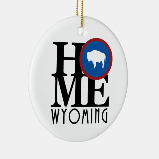 HOME Wyoming Keramisch Ornament (Rechts)