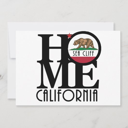 HOME Zee Cliff Kaart (Voorkant)