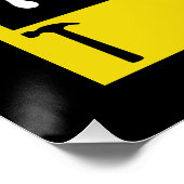 Home Zelfbouw Gefeliciteerd Perfect Poster (Hoek)