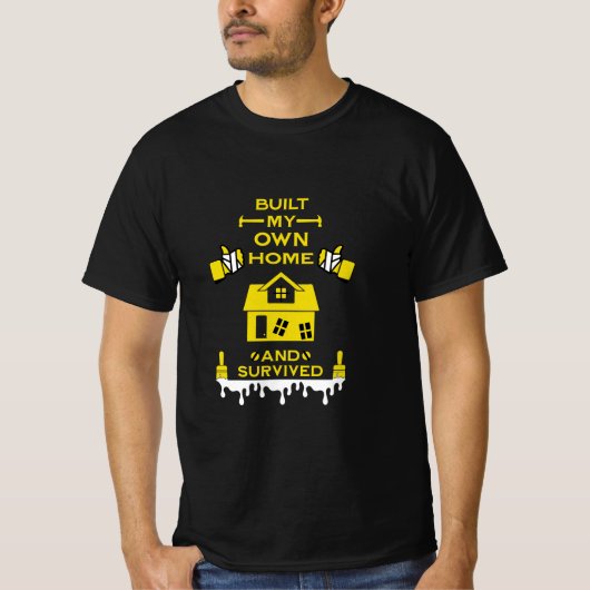 Home Zelfbouw Gefeliciteerd T-shirt (Voorkant)