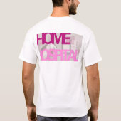 Home & Ziekenhuis Eenvoud T-shirt (Achterkant)