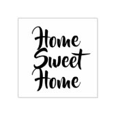 Home zoete home rubberstempel, kaartmaken, diy, rubberstempel (Afrduk)