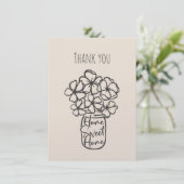 Home - Zoete startpunt - Hartelijk dank voor je pl Bedankkaart (Staand voorkant)