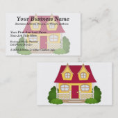 Home - Zoete startpunt - overdag Visitekaartje (Voorkant / Achterkant)