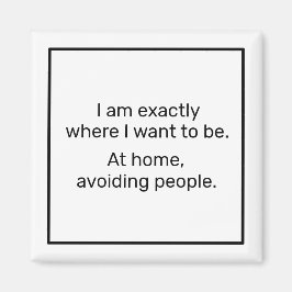 Home (zwart) magneet