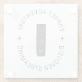 Homebody Gift | Grappig Streaming Onderzetter Glazen Onderzetter (Achterkant)