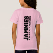 Homebody, Introvert, Pajamas, Jammies, PJs, jam T-shirt (Achterkant)