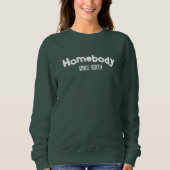 HomeBody Sinds de geboorte Gezellig sweaterwerk va Trui (Voorkant)