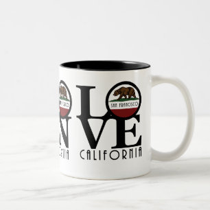 HomeBornLove San Francisco Triple Play 11oz Tweekleurige Koffiemok