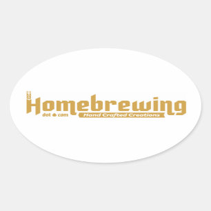 Homebreiende stickers