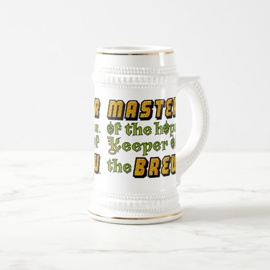 Homebrew Beer Brewer Bierpul (Voorkant rechts)