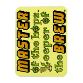 Homebrew Beer Brewer Magneet (Verticaal)