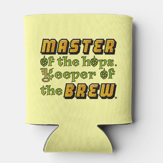 Homebrew Beer Brewer Master of the Hops Blikjeskoeler (Achterkant)