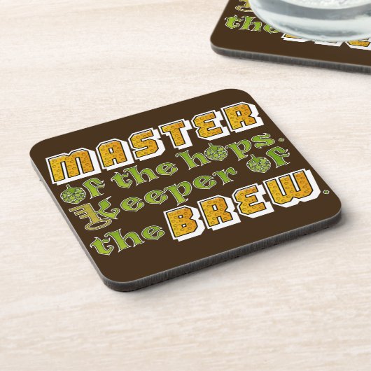 Homebrew Beer Brewer Onderzetter (Linkerzijde)