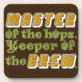 Homebrew Beer Brewer Onderzetter (Voorkant)