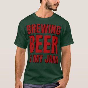 Homebrew Brouwerij is mijn jam Fun Brewmaster Gif T-shirt