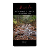 Homebrew Label Mountain Stream (Voorkant)