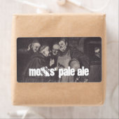 Homebrewing levert bierlabel monniken' Bleke ale Etiket (Insitu)