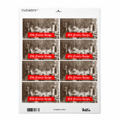 Homebrewing levert bierlabel oud familierecept etiket (Full Sheet)