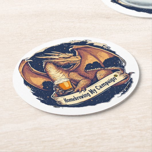 Homebrewing RPG onderzetter (Gebogen)