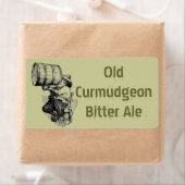 Homebrewing Supplies Bier Brouwen Curmudgeon Bitte Etiket (Insitu)